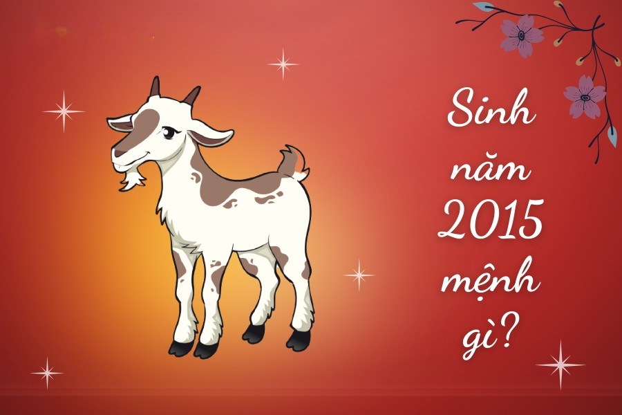 Sinh năm 2015 mệnh gì, tuổi con gì?