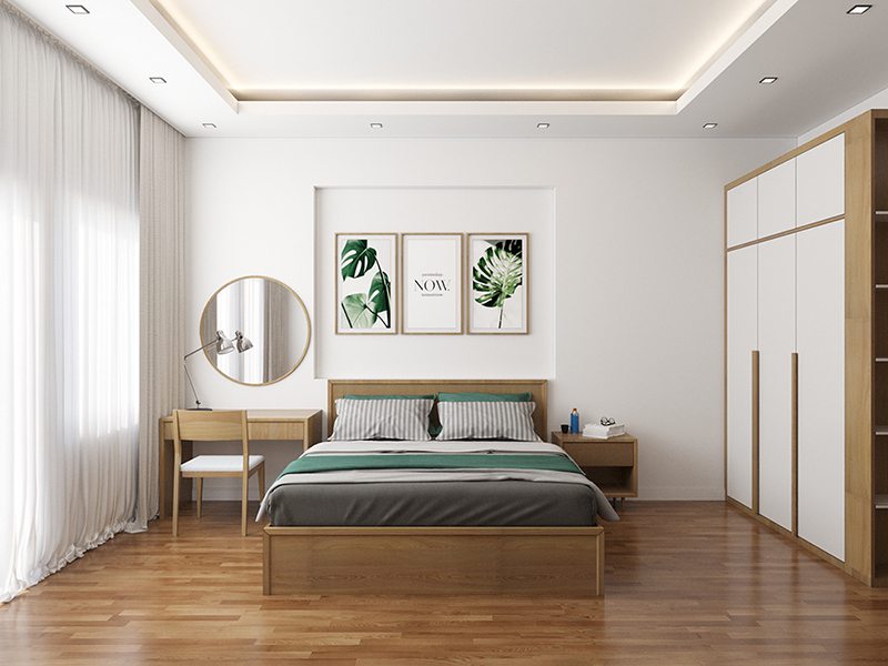 Để đặt tủ quần áo hợp phong thủy gia chủ nên chọn hướng hợp với tuổi của mình