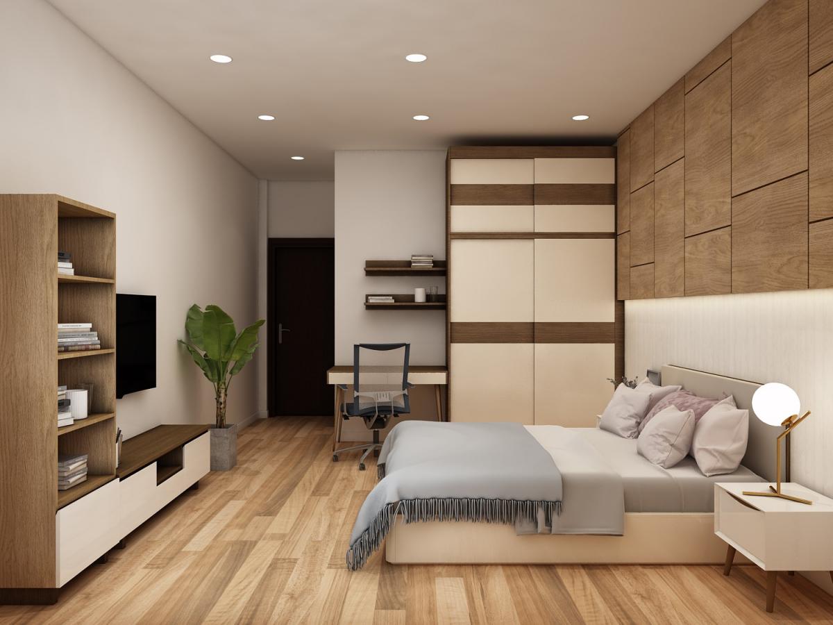 Bố trí phòng ngủ đem đến không gian sống đẹp, phong thủy tốt cho gia chủ