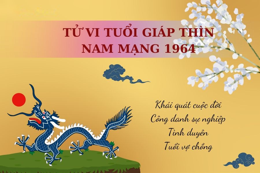 Xem tử vi trọn đời tuổi Giáp Thìn 1964