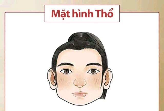 Gương mặt mệnh Thổ