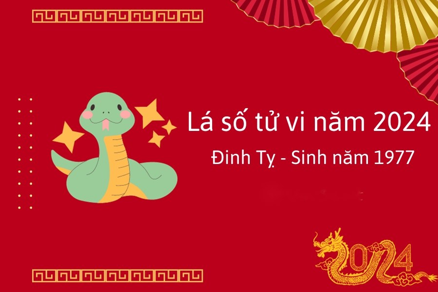 Lá số tử vi năm 2024 tuổi Đinh Tỵ - Sinh năm 1977