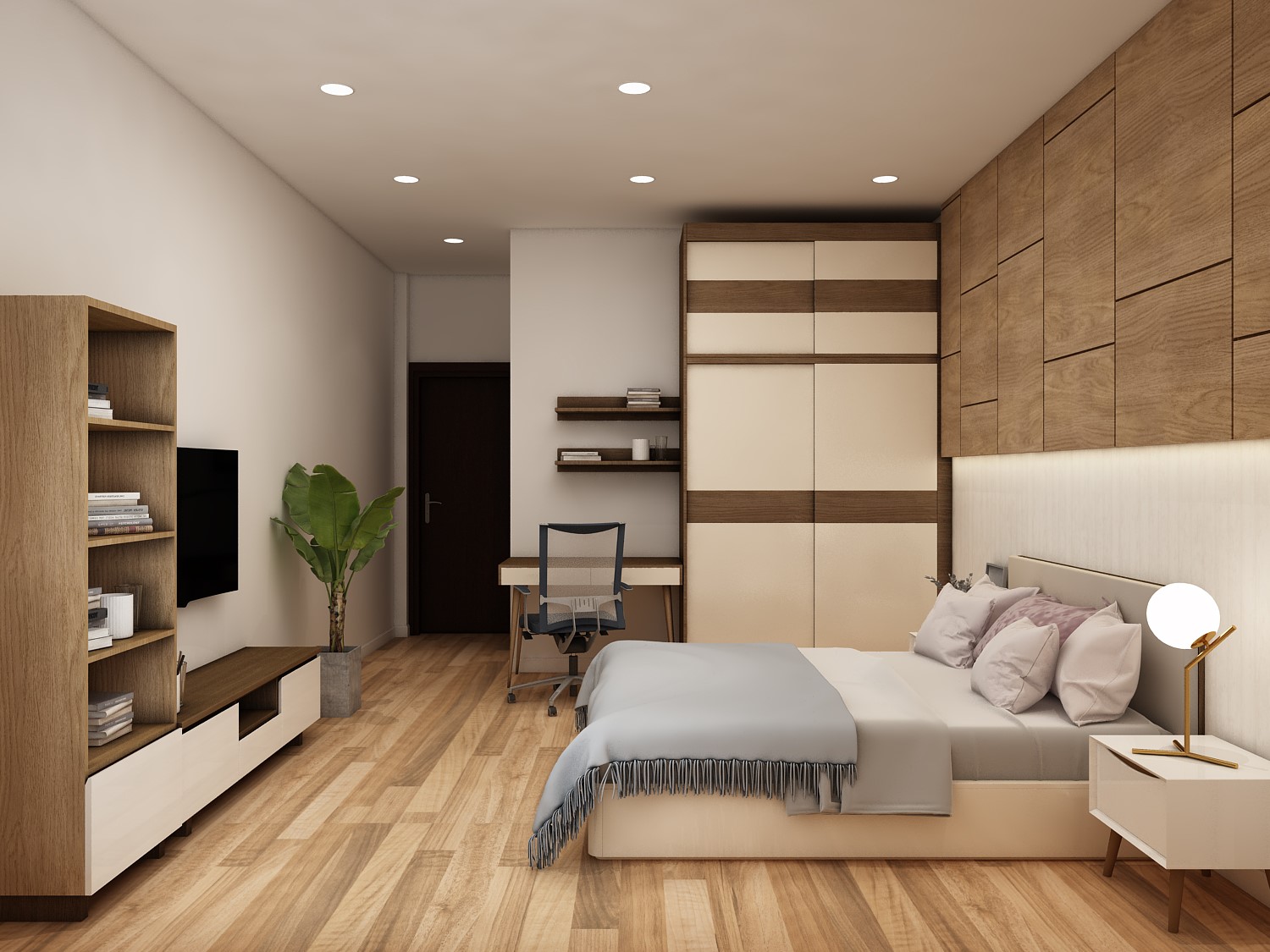 Sắp xếp phòng ngủ như thế nào cho hợp phong thủy?