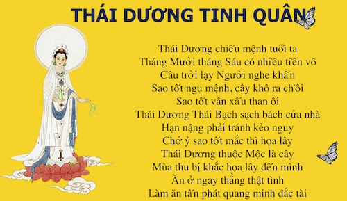làm gì năm sao thái dương  chiều