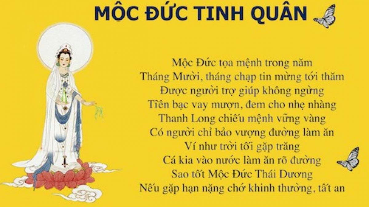hóa giải sao mộc đức