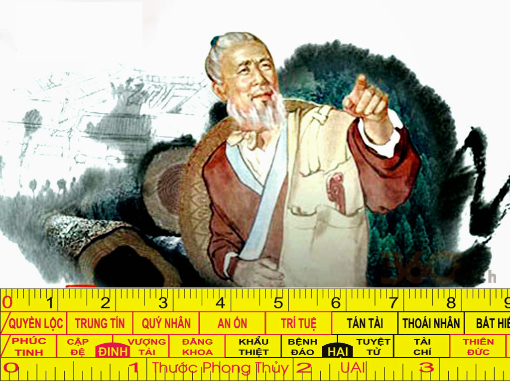 Thước lỗ ban số đẹp
