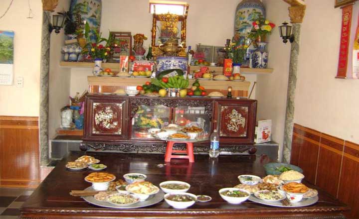 Hướng đặt bàn thờ gia tiên theo tuổi
