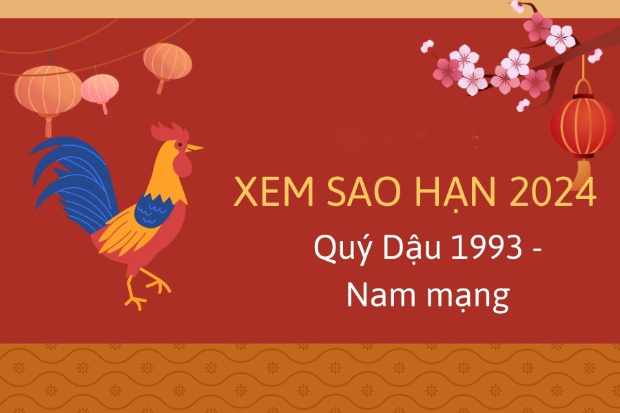 Xem sao hạn tuổi Quý Dậu nam mạng năm 2024