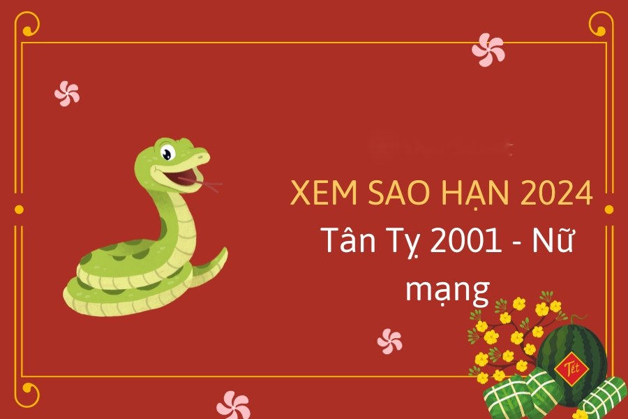 Xem sao hạn Tân Tỵ nữ 2024