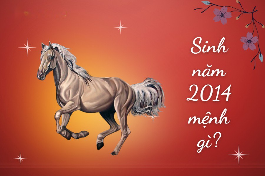 Sinh năm 2014 mệnh gì tuổi con gì