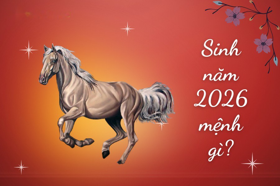 Sinh năm 2026 mệnh gì