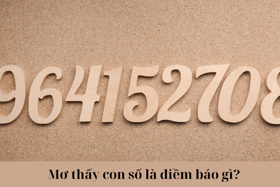Mơ thấy số 1