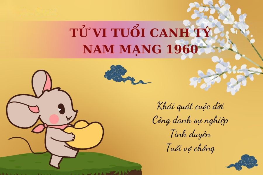 Tử Vi Tuổi Canh Tý 1960 - Nam mạng | Chi tiết tử vi trọn đời