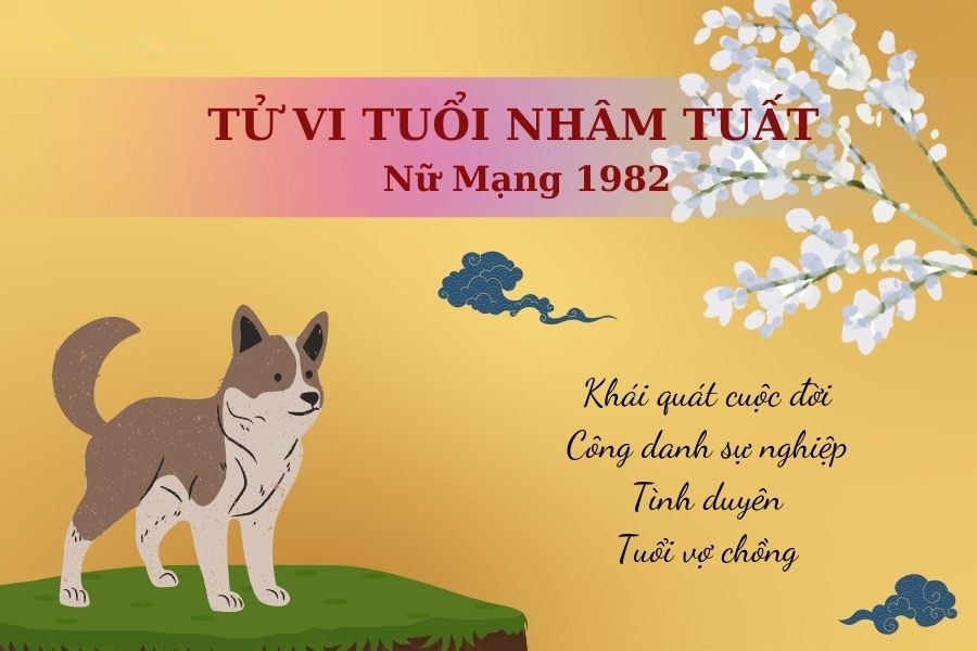 Tử Vi Tuổi Nhâm Tuất 1982 - Nữ mạng | Chi tiết tử vi trọn đời
