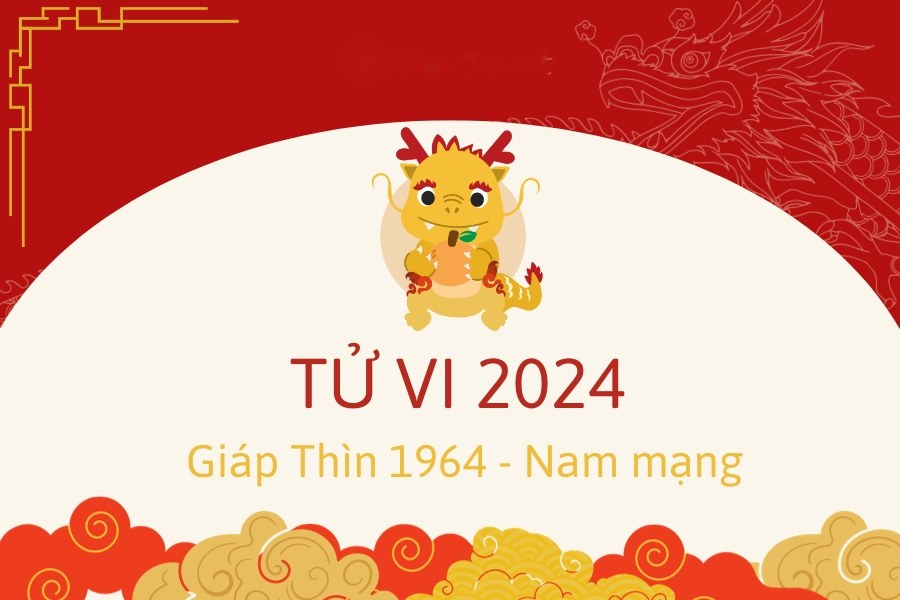tử vi nam Giáp Thìn năm 2024
