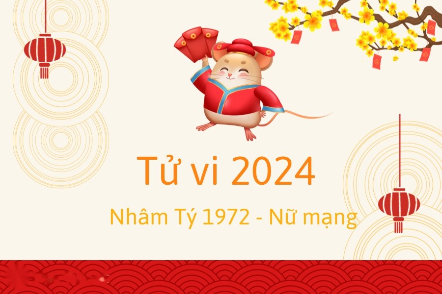 tử vi tuổi Nhâm Tý năm 2024 nữ mạng