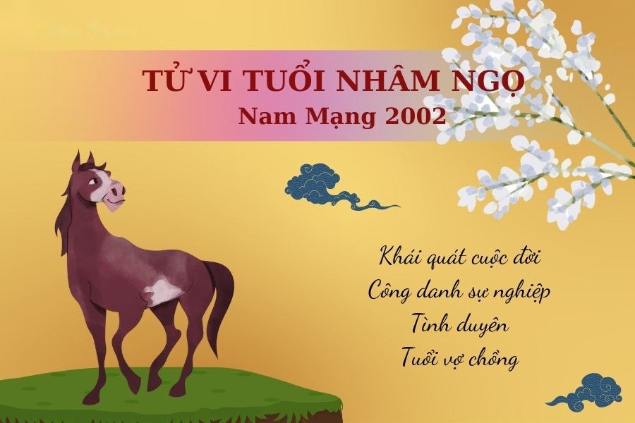 Tử vi tuổi Nhâm Ngọ nam mạng 2002