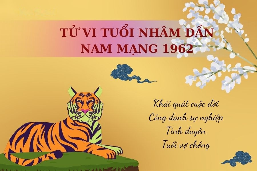 Tử vi tuổi Nhâm Dần 1962