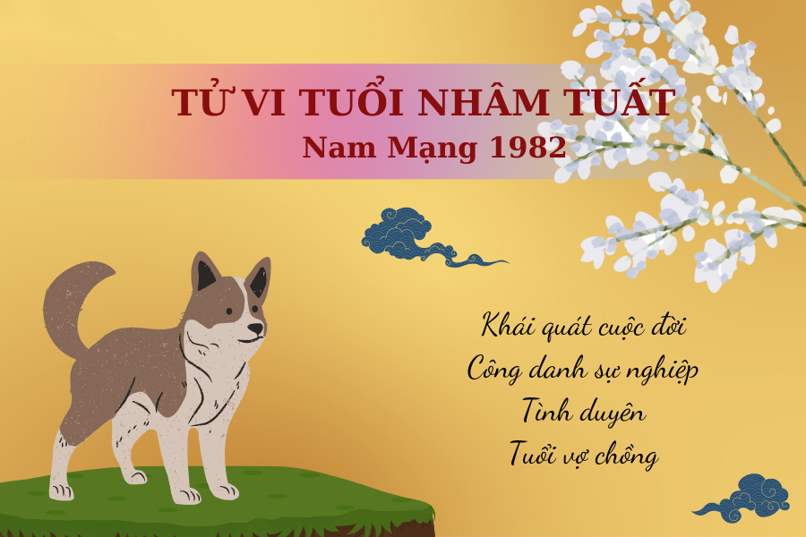 Tử vi tuổi Nhâm Tuất 1982 nam mạng