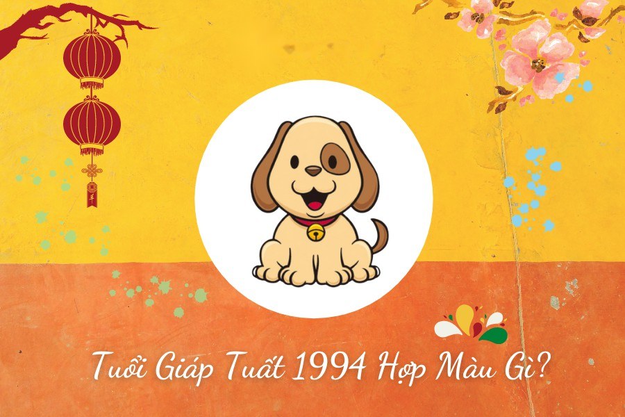 Sinh năm 1994 hợp màu gì?