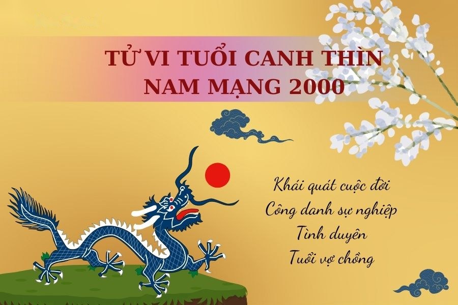 Xem tử vi trọn đời tuổi Canh Thìn 2000